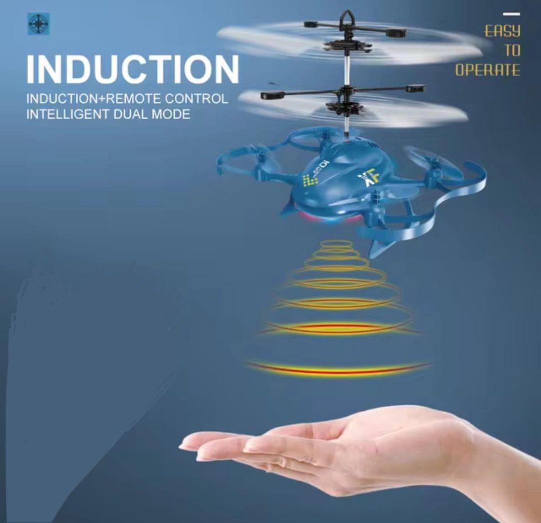 Induction Aircraft Drone Style Helicopter