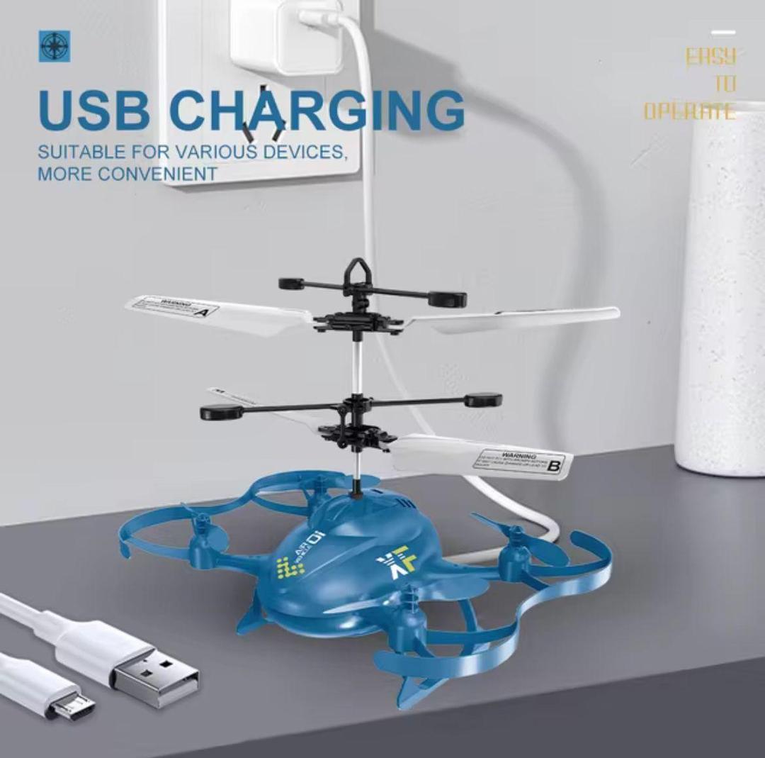 Induction Aircraft Drone Style Helicopter