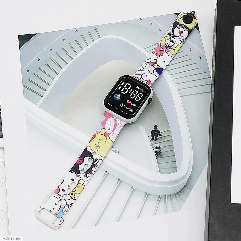 Cartoon LED Electronic Watch for Kids