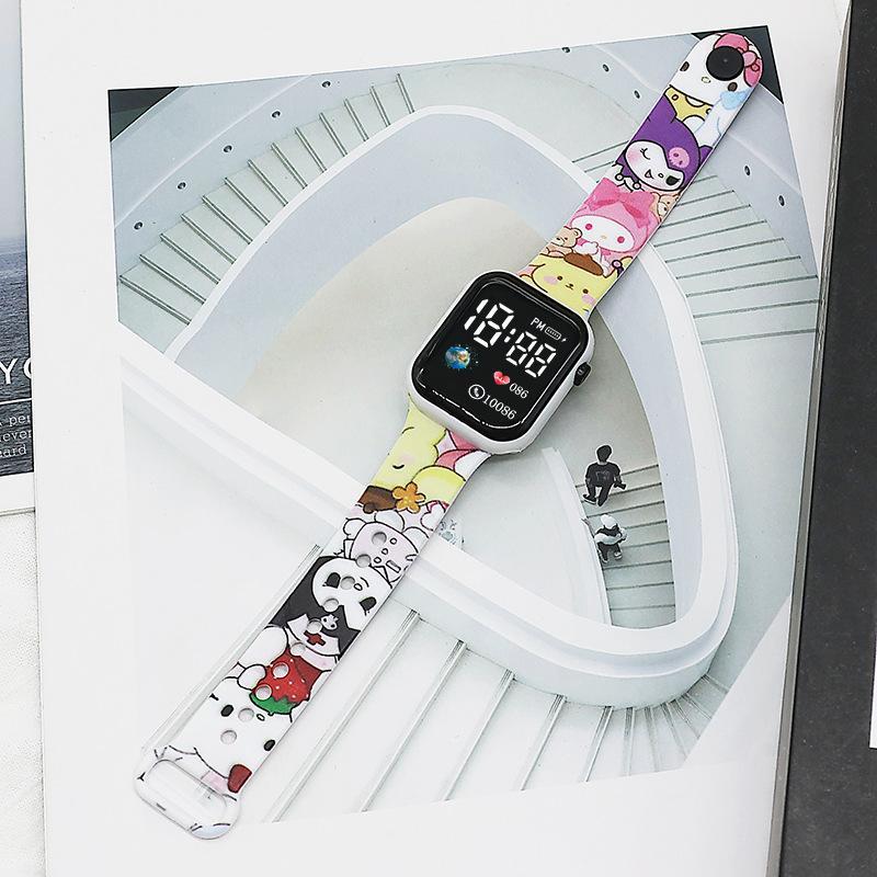 Cartoon LED Electronic Watch for Kids
