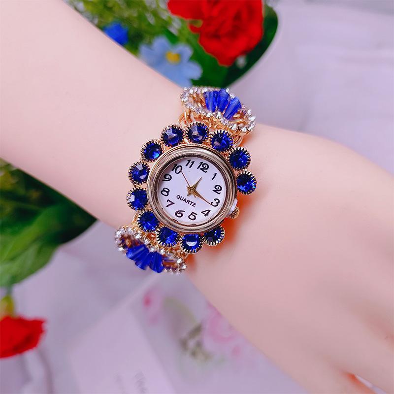 Korean Diamond Woman's Quartz Watch