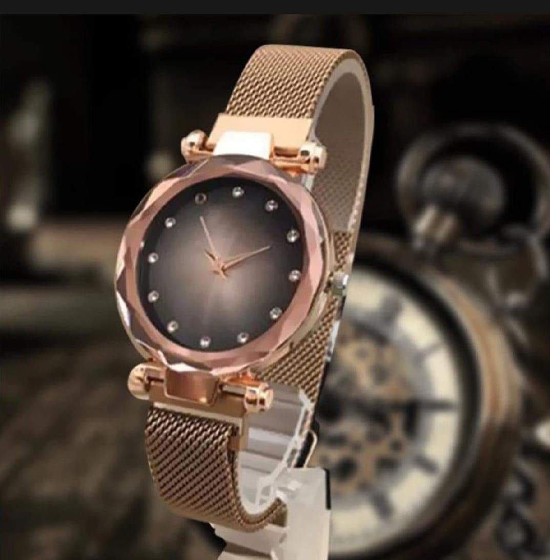 Stunning Woman's Rose Gold Quartz Watch