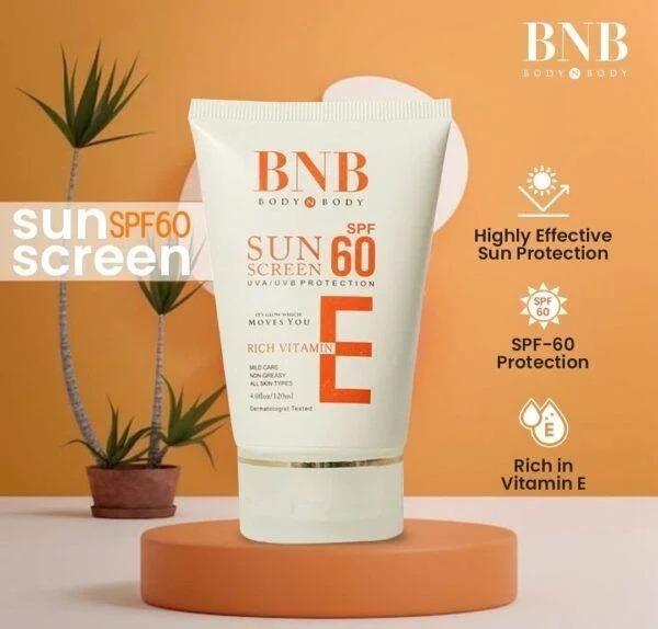 BNB vitamin E sun screen