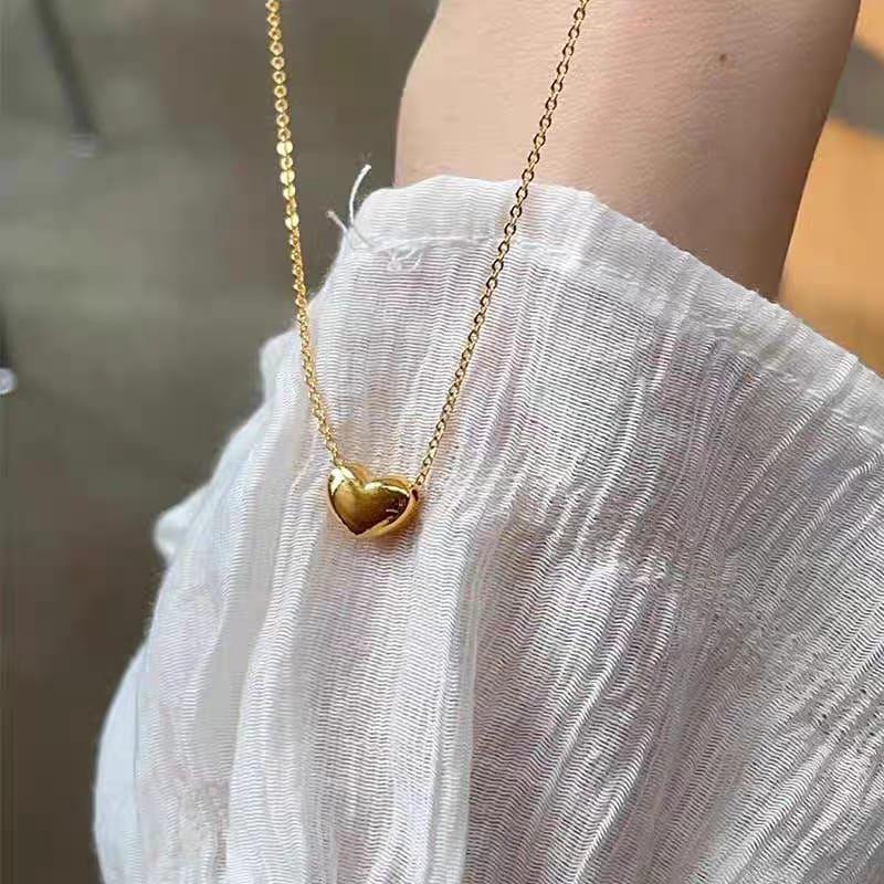 Best friend design silver plated artificial stones pendant