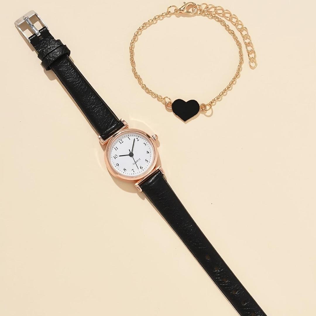 Woman's Quartz Water Resistant Round Analogue watch