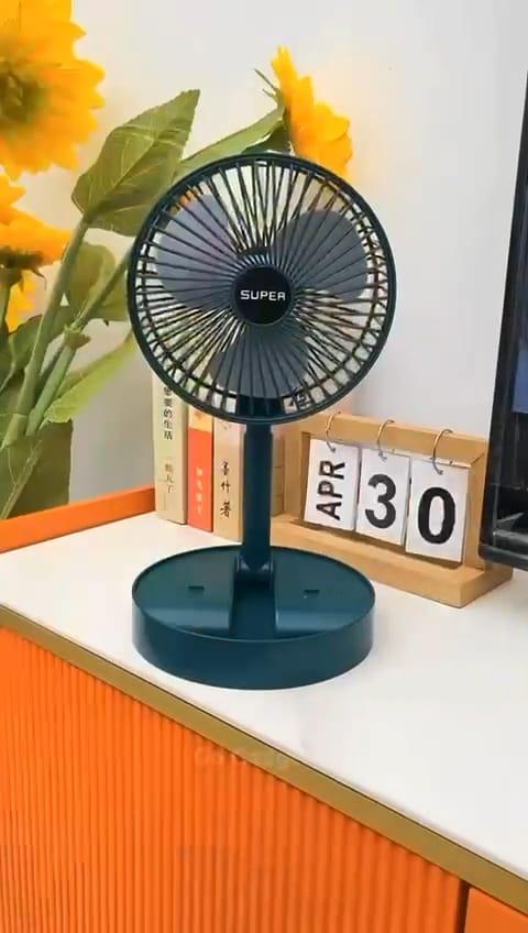 Telescopic Folding Fan direct usb